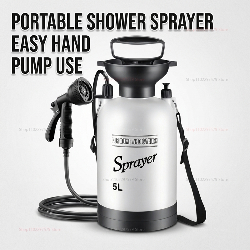 Outdoor Camping Showers - Douche de camping portable 5L, système