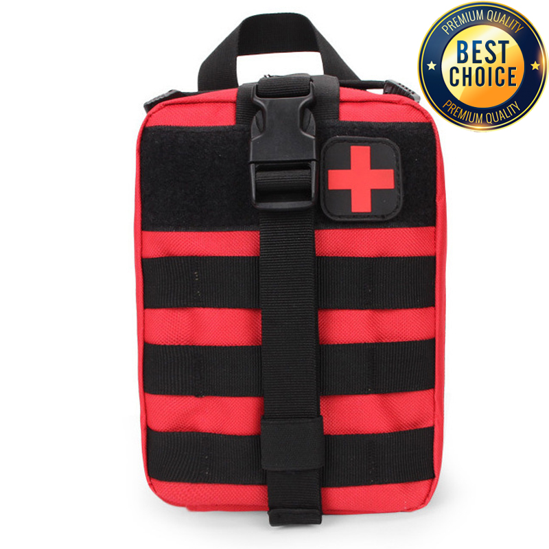 First Aid Kit Camping - Trousse de premiers secours tactique Molle,