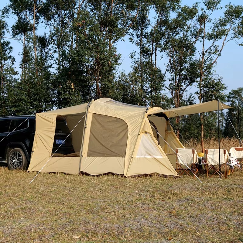 Tente de camping arrière de vo - Outdoor Camping Car Tail Tent avis et prix