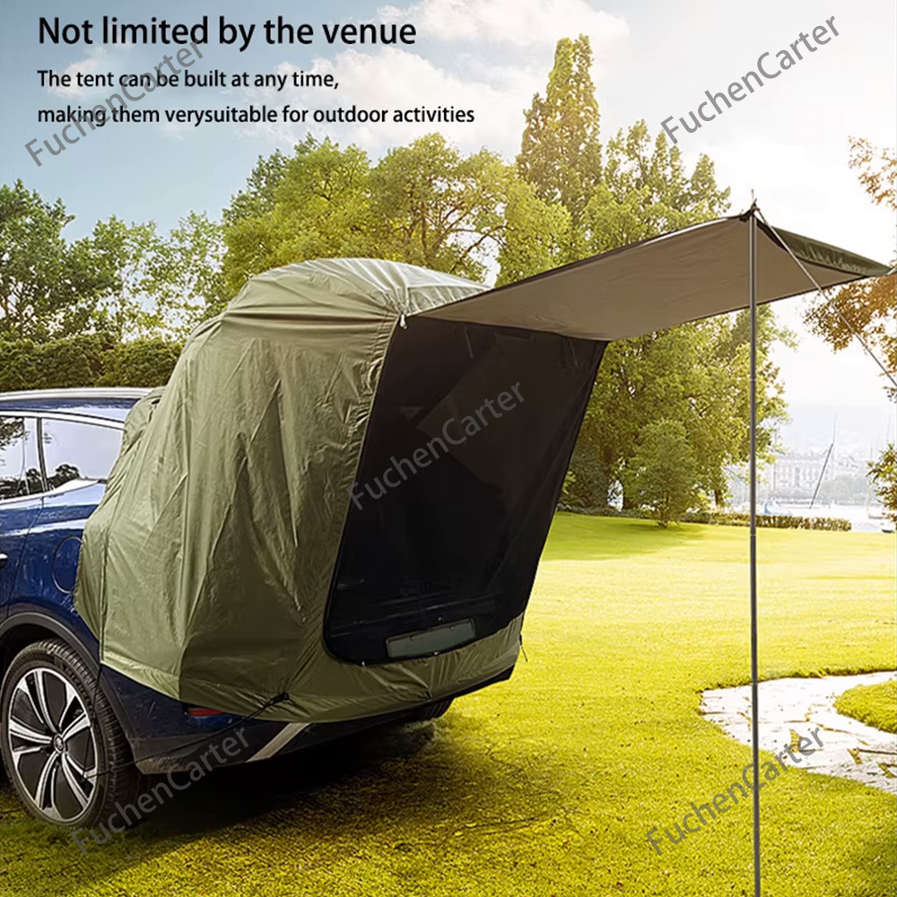 Tente de camping extérieure po - Outdoor Camping Car Tail Tent avis et prix