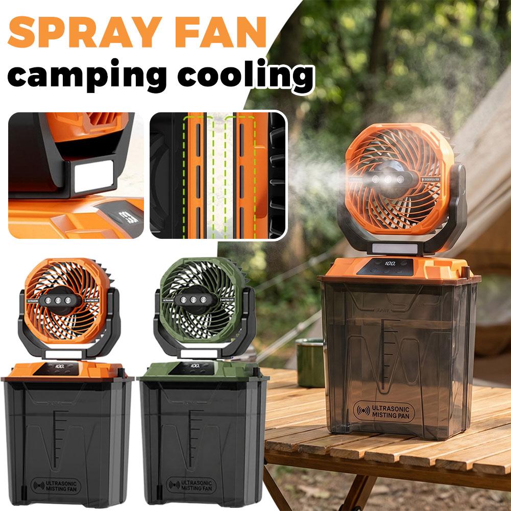 Nouveau ventilateur brumisateu - Outdoor Camping Fan avis et prix