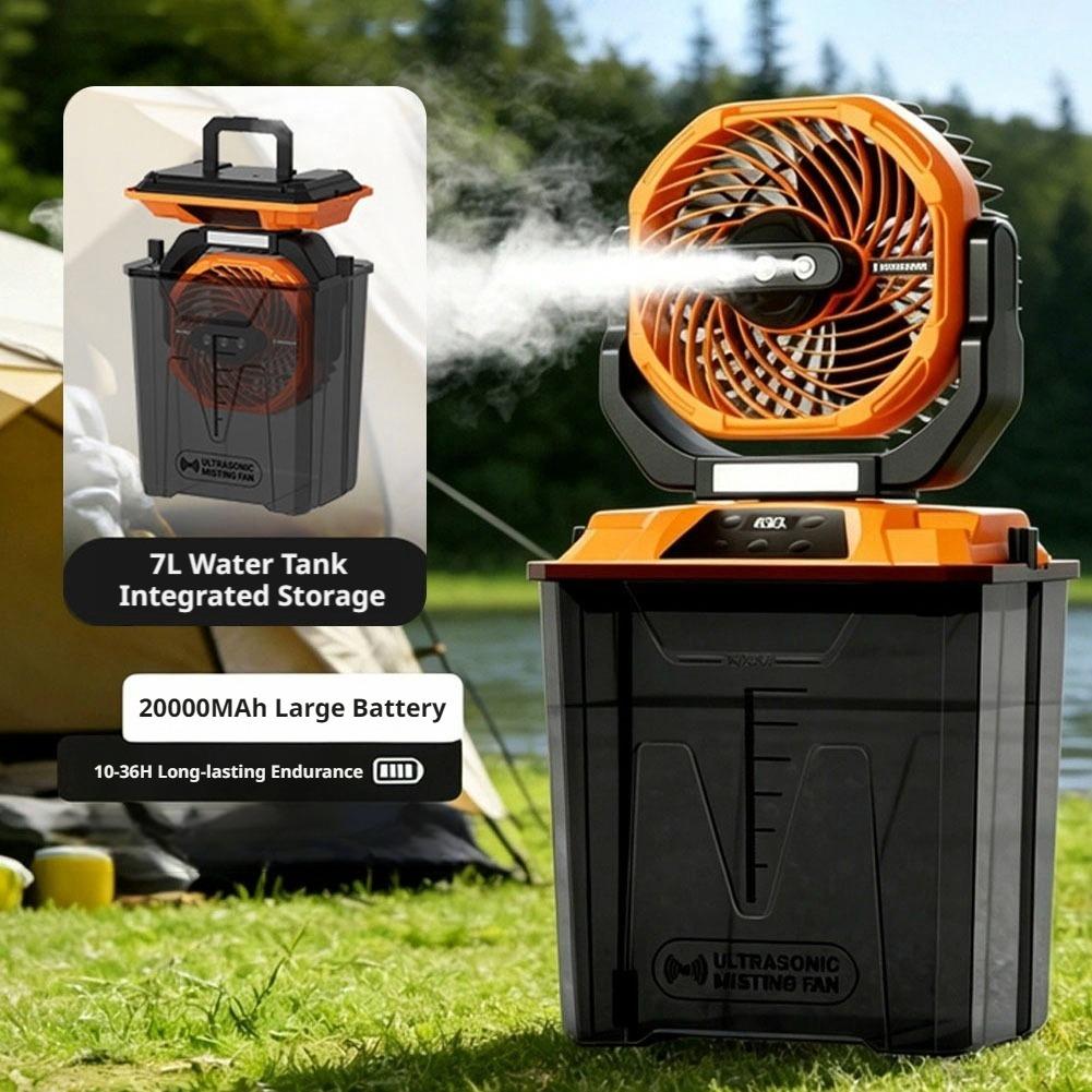 Nouveau ventilateur brumisateu - Outdoor Camping Fan avis et prix