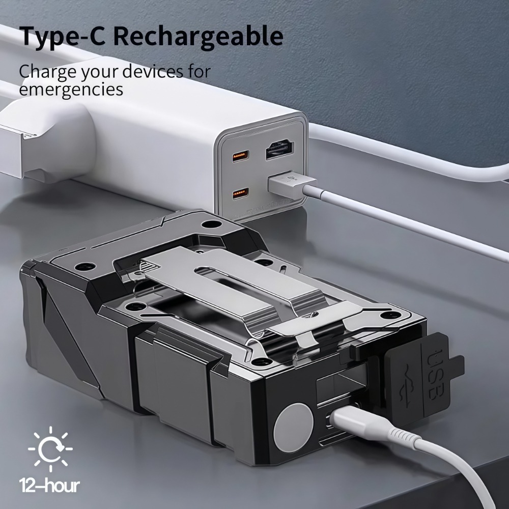 Mini lampe torche LED recharge - Outdoor Camping Lighting avis et prix
