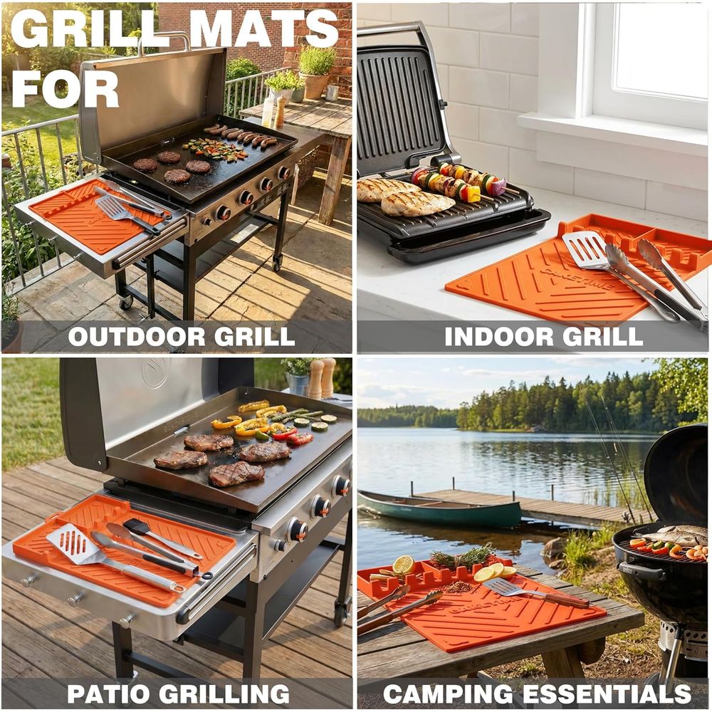 Tapis de cuisson en silicone o - Cooking Outdoor Camping avis et prix
